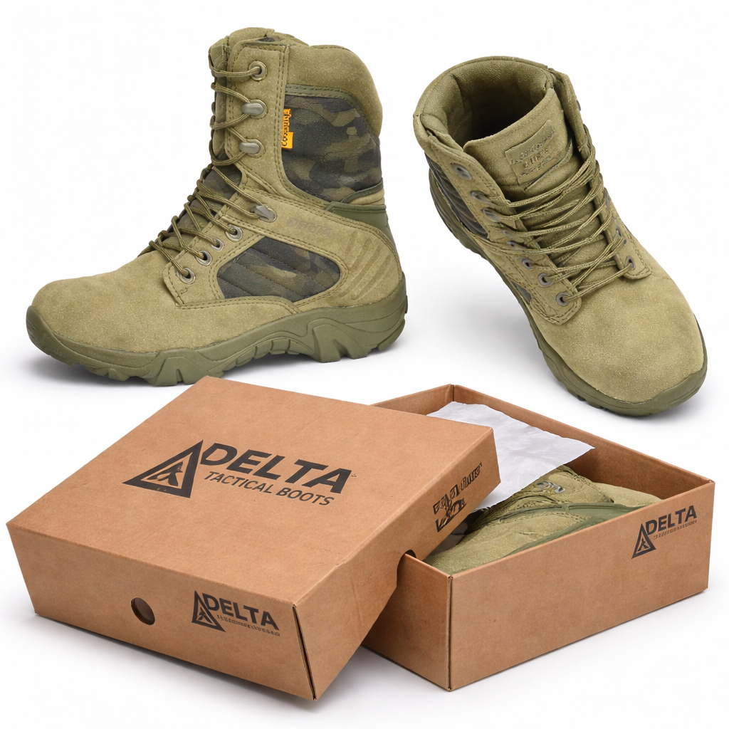 Delta Tactical Boots - Brown | Black | Khaki | Green