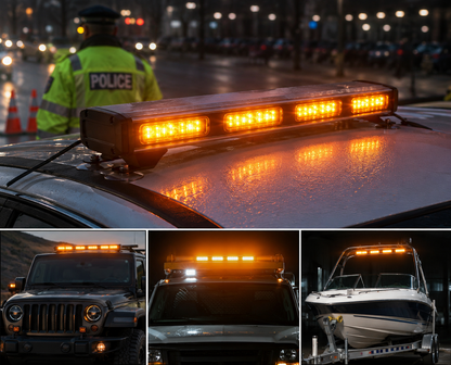 LED Emergency Warning Light Bar