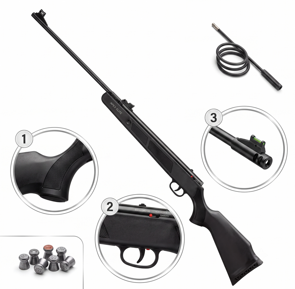 Beeman Black Bear Air Rifle – 5.5mm