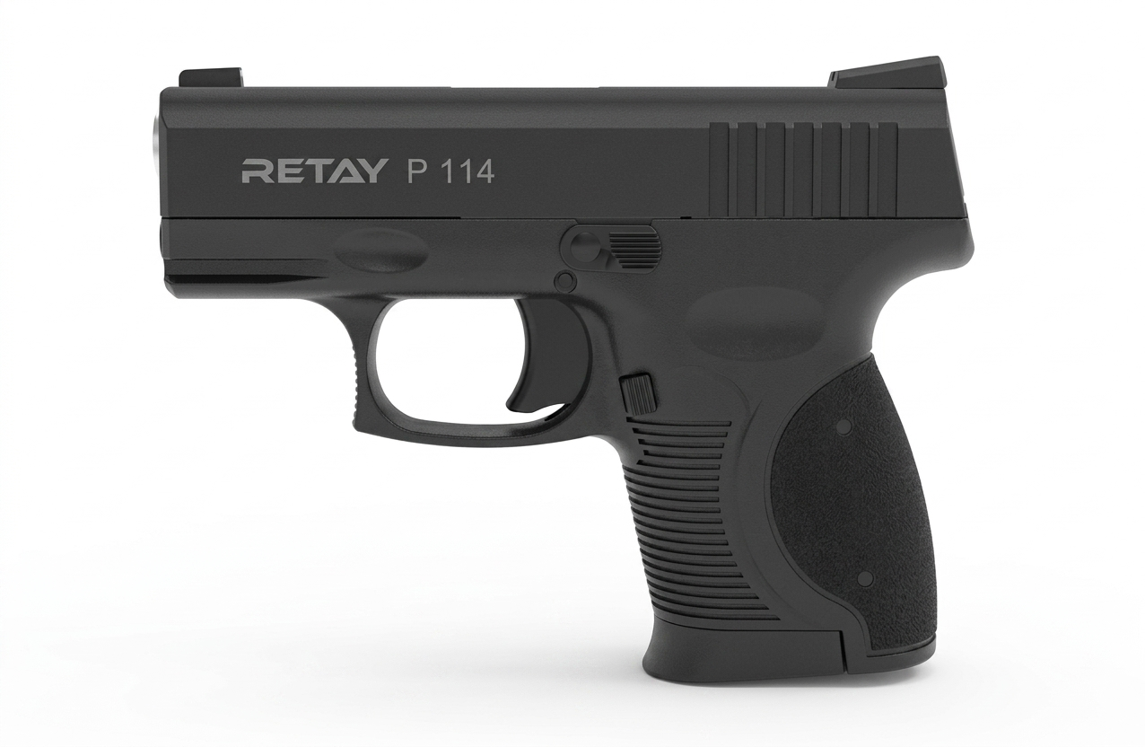 Retay P114 Black Blank Gun