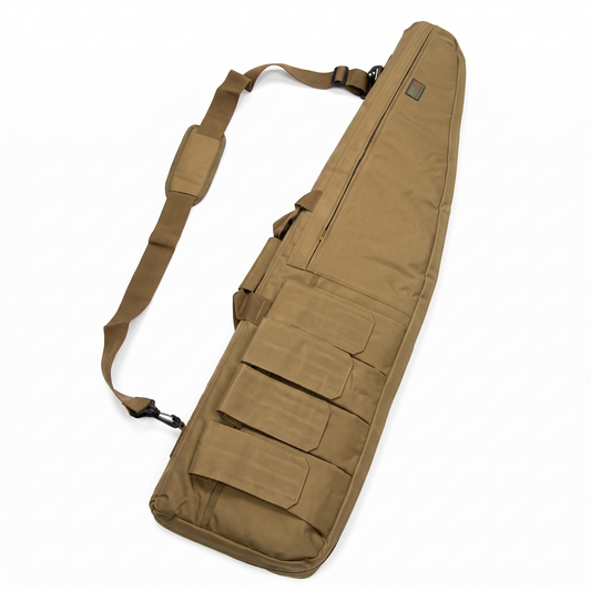 Tactical Rifle Bag  Black / Camo / Brown