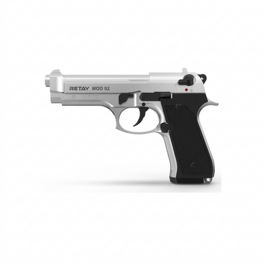 Retay Mod 92 Blank Gun Chrome